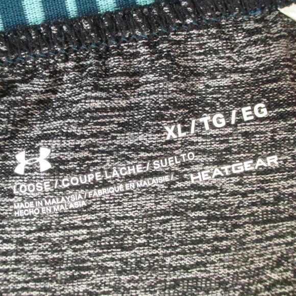 Under Armour Gray and Blue Athletic Capris - Picture 5 of 8